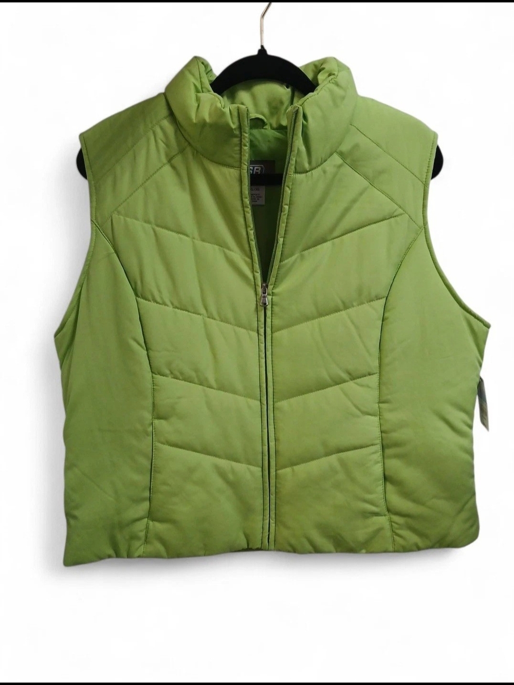 SJB Active Bright Lime Puffer Vest
